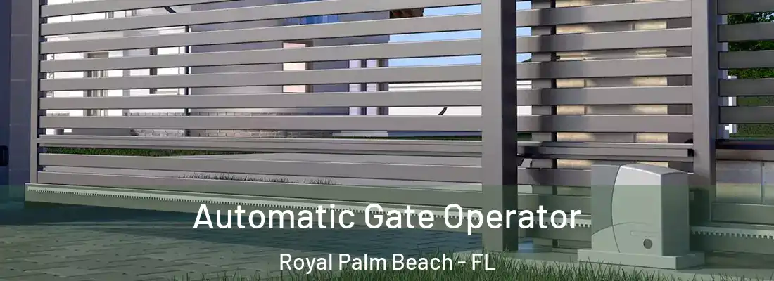 Automatic Gate Operator Royal Palm Beach - FL